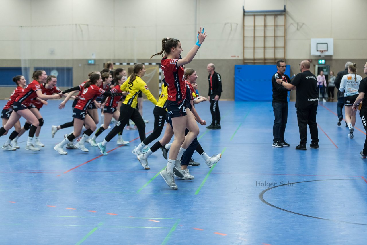 Bild 252 - B-Juniorinnen SG HH Nord - SV Henstedt Ulzburg : Ergebnis: 23:22